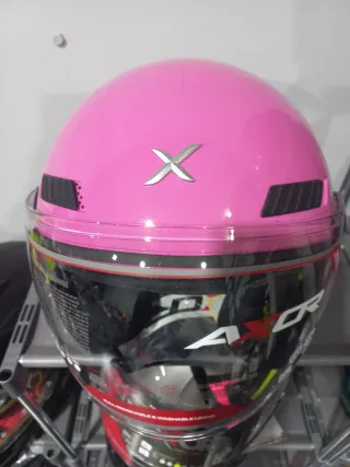 CASCO MOTO JET ROSA, NEGRO, GRIS, AZUL, BLANCO...