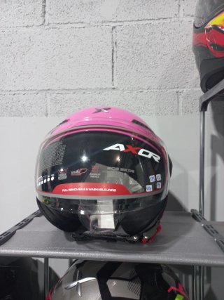 CASCO MOTO JET ROSA, NEGRO, GRIS, AZUL, BLANCO...