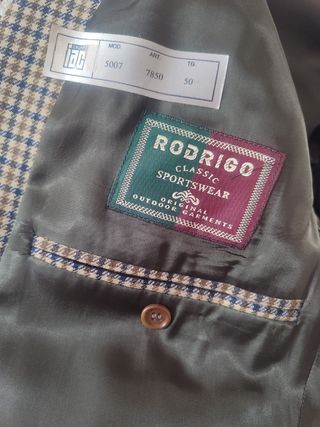 Giacca uomo scozzese 50