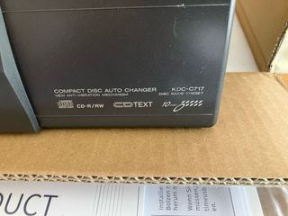 Amplificador Kenwood y altavoces