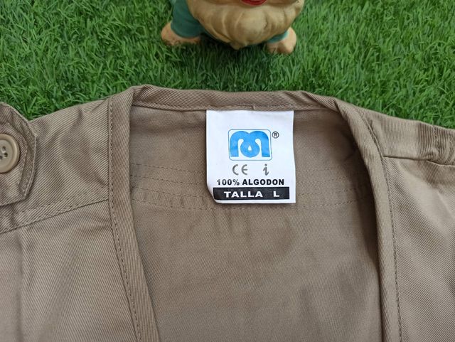 CHALECO CAZA talla L