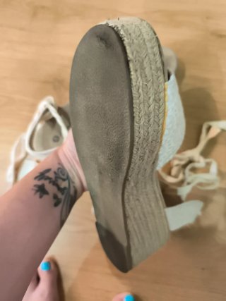 Sandalias de cuña