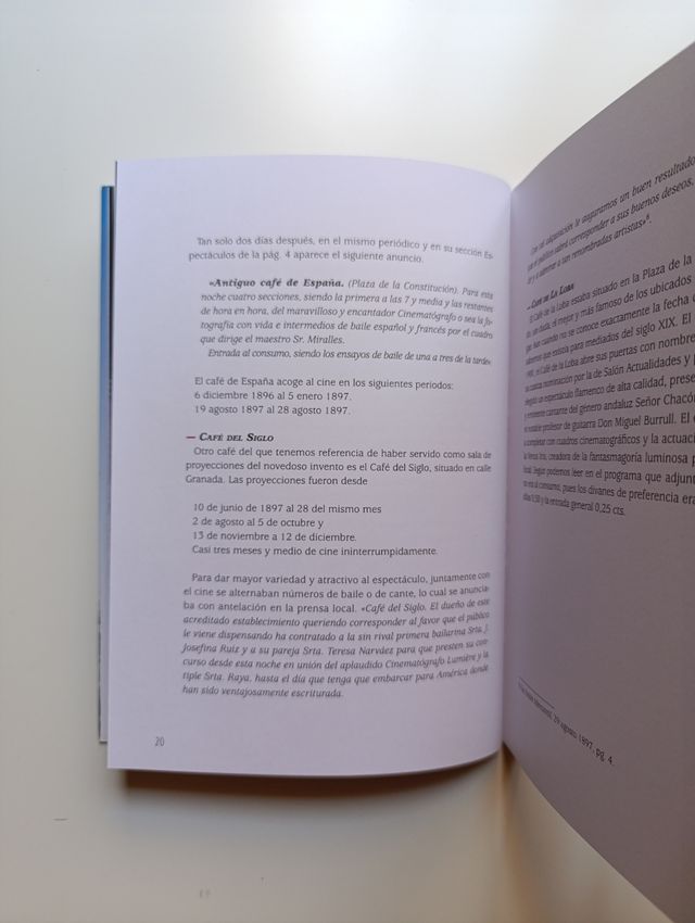 Historia del cine mudo en Málaga.