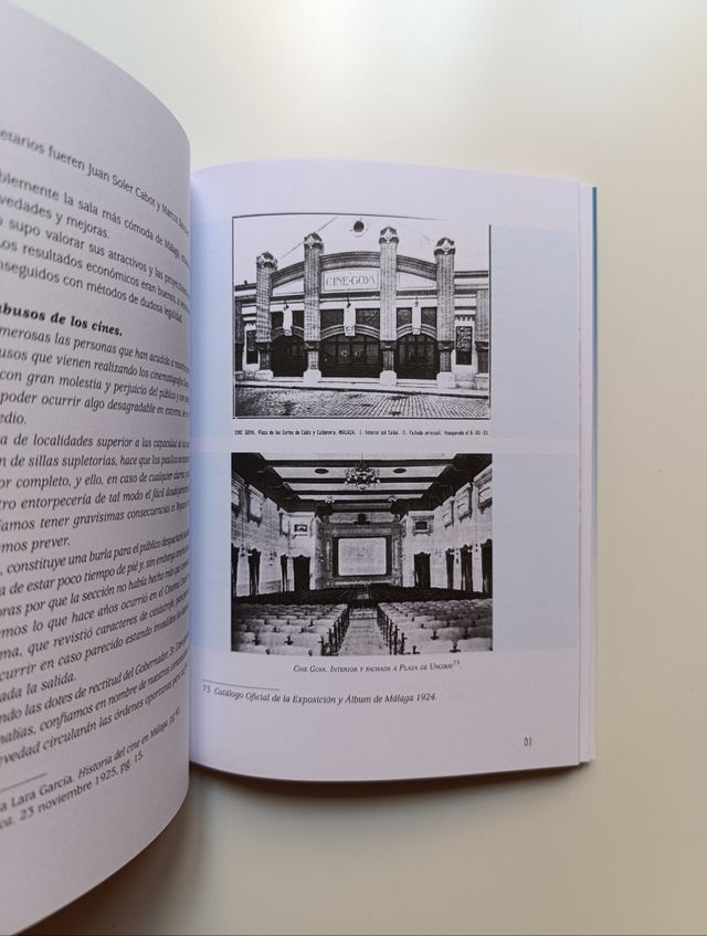 Historia del cine mudo en Málaga.