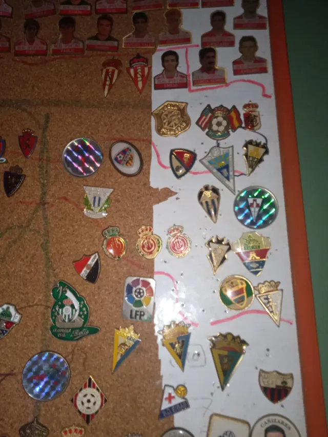 LOTE PINS FUTBOL EQUIPOS ESPAÑOLES