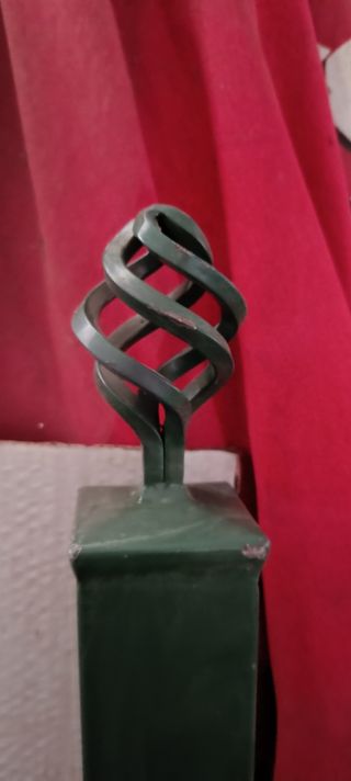 Cabecero de hierro y hierro fundido