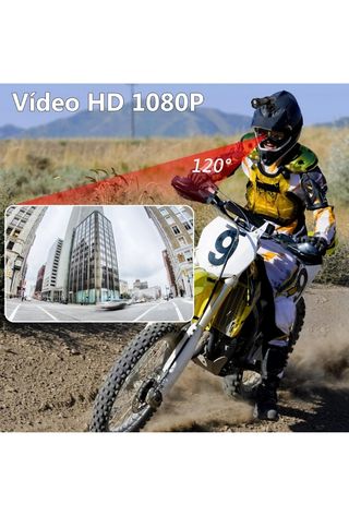 Mini Cámara Deportiva con Linterna.