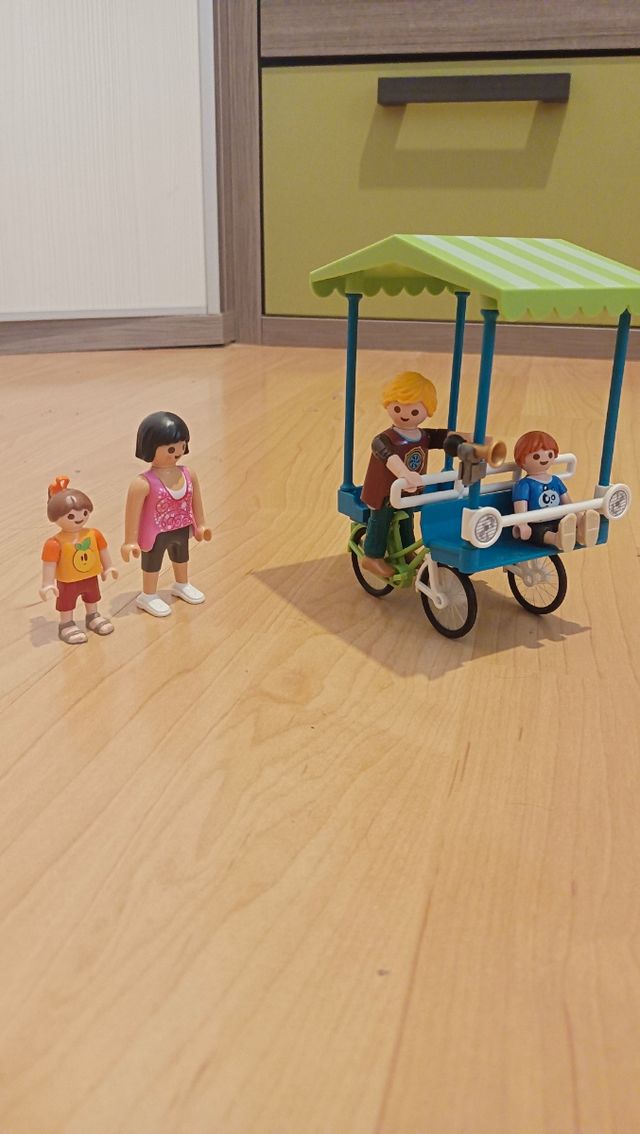 Bicicleta familiar Playmobil