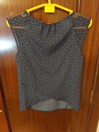 Blusa sin mangas 
