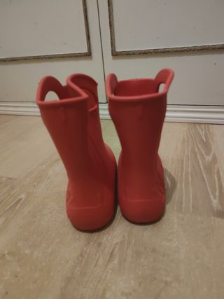 Botas agua infantil talla 32-33 Fuzzio