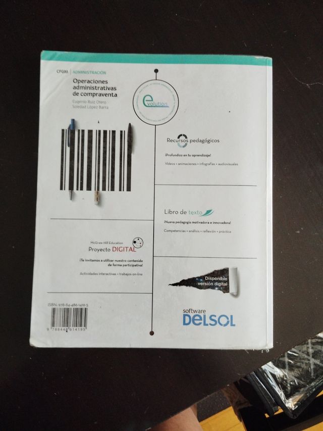 Libro Operaciones administrativas de com