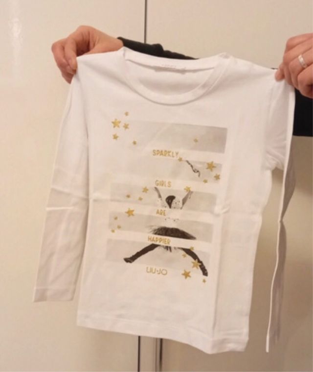 Maglietta bimba manica lunga 3A Liujo Milano