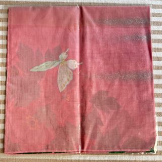 Pañuelo japonés grande con flores