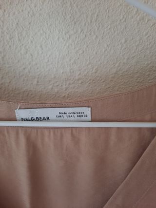 Vestido verano camel Pull&Bear