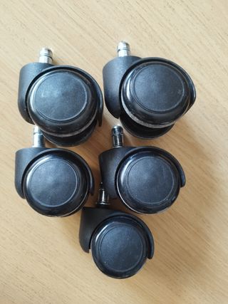 Pack 5 ruedas silla gaming