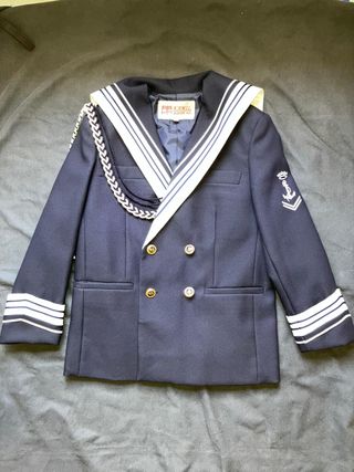 Traje de comunión completo niño T. 8 años marinero