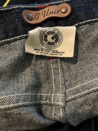 Jeans uomo G-Unit, denim scuro. Vintage 2000