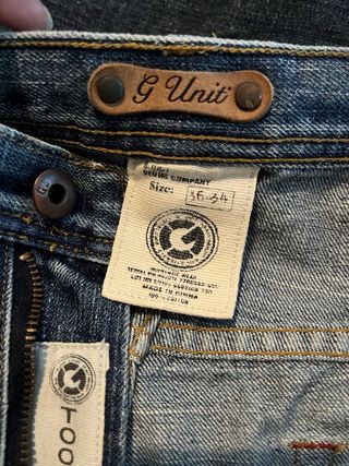 Jeans uomo G-Unit. Vintage 2000.