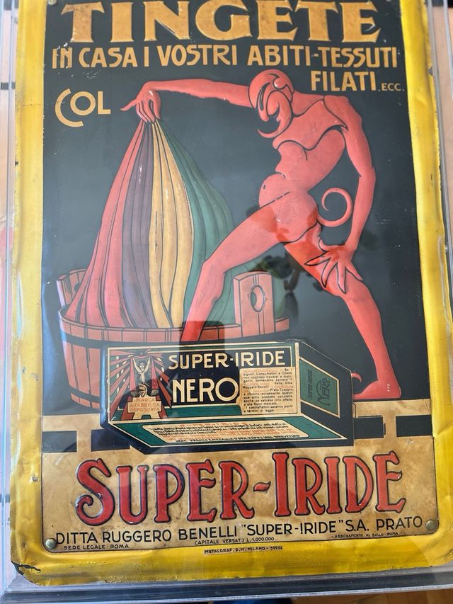 Targa pubblicitaria 1932