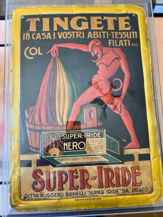 Targa pubblicitaria 1932