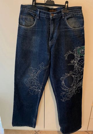Jeans uomo G-Unit, ricamati. Vintage 2000.