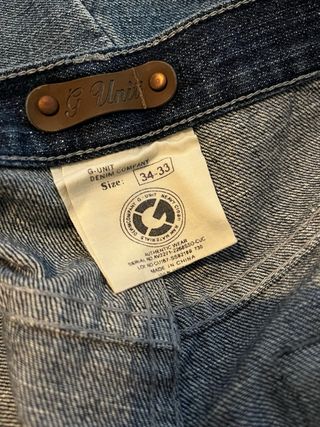 Jeans uomo G-Unit, ricamati. Vintage 2000.