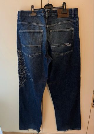 Jeans uomo G-Unit, ricamati. Vintage 2000.