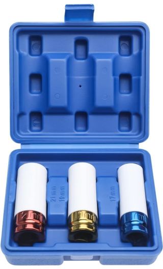 ✅ Kit 3 vasos de impacto con protector de llanta