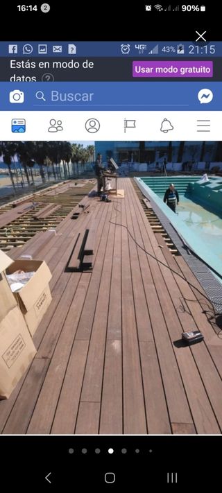 TARIMAS DE EXTERIOR EN BARCELONA