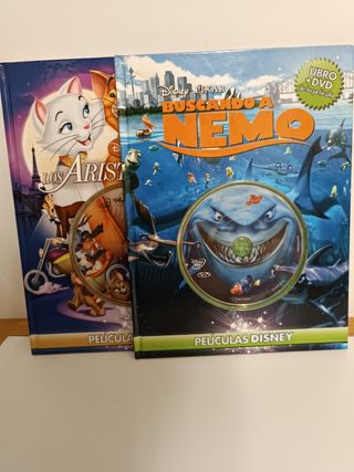 Libros + DVD Disney