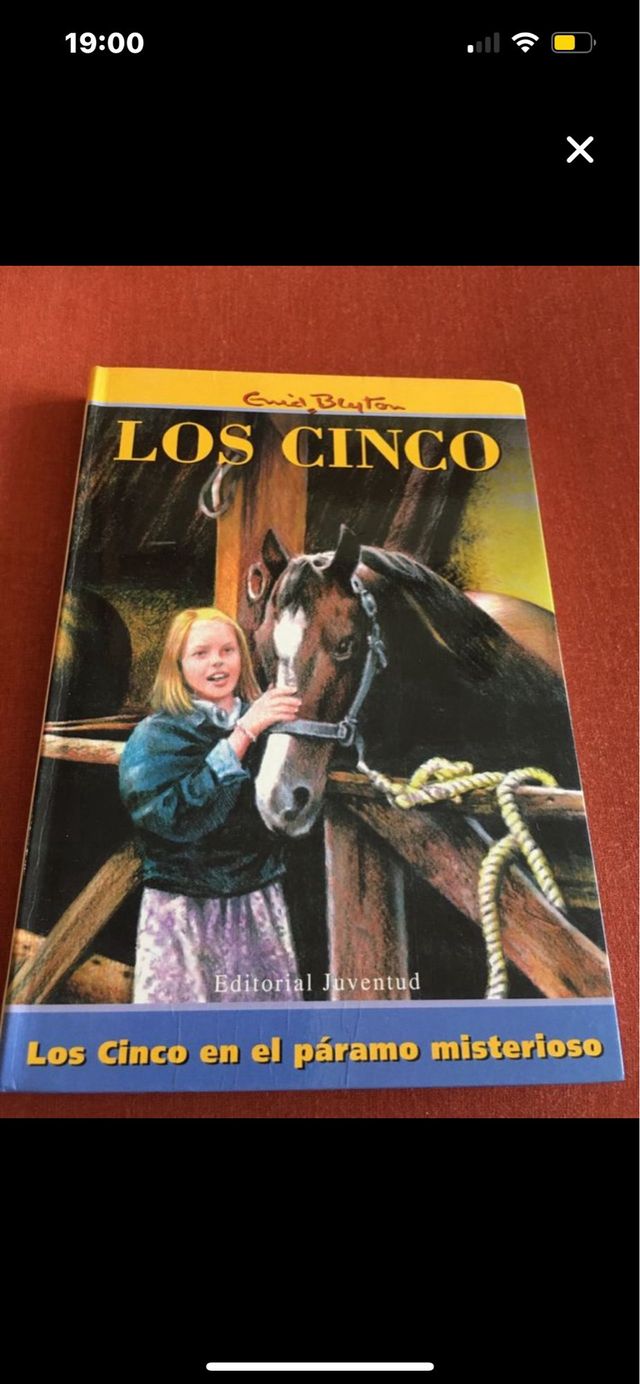 10 LIBROS. LOS CINCO, ENID BLYTON