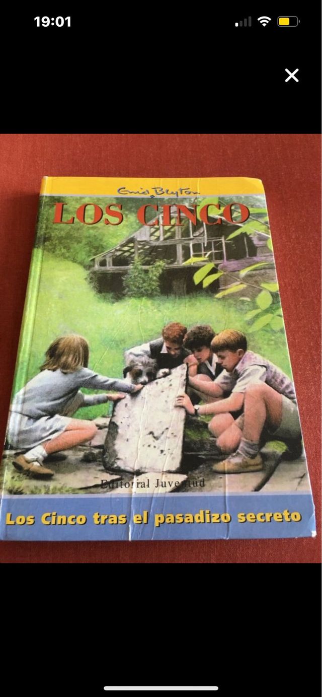 10 LIBROS. LOS CINCO, ENID BLYTON