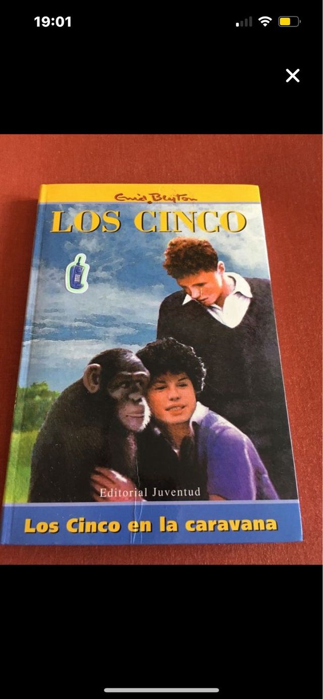 10 LIBROS. LOS CINCO, ENID BLYTON