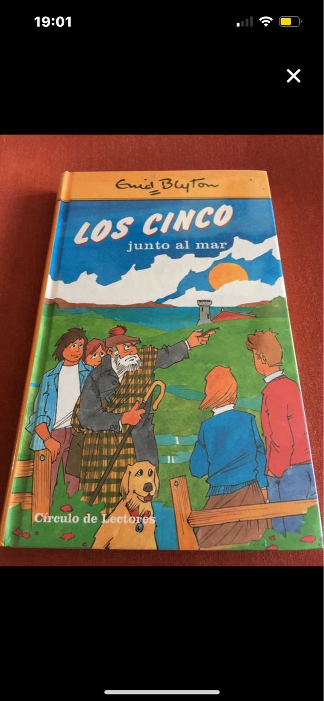 10 LIBROS. LOS CINCO, ENID BLYTON