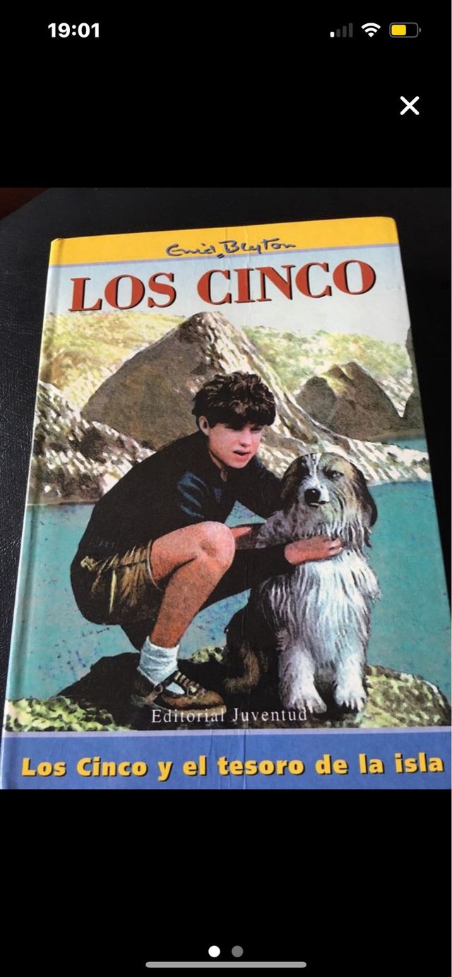 10 LIBROS. LOS CINCO, ENID BLYTON
