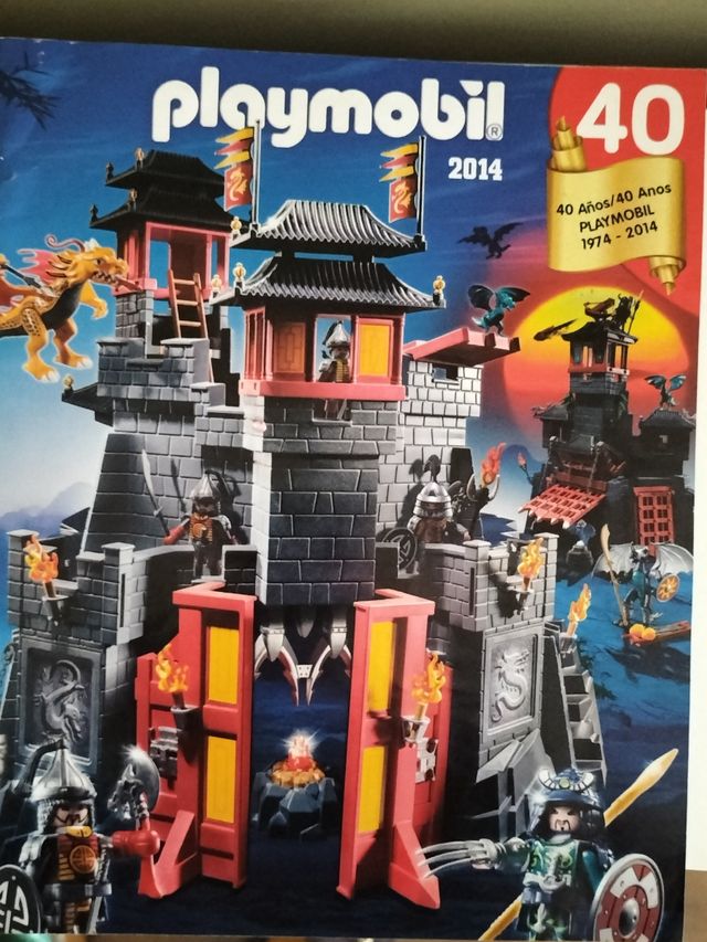Catálogo oficial Playmobil 40 años
