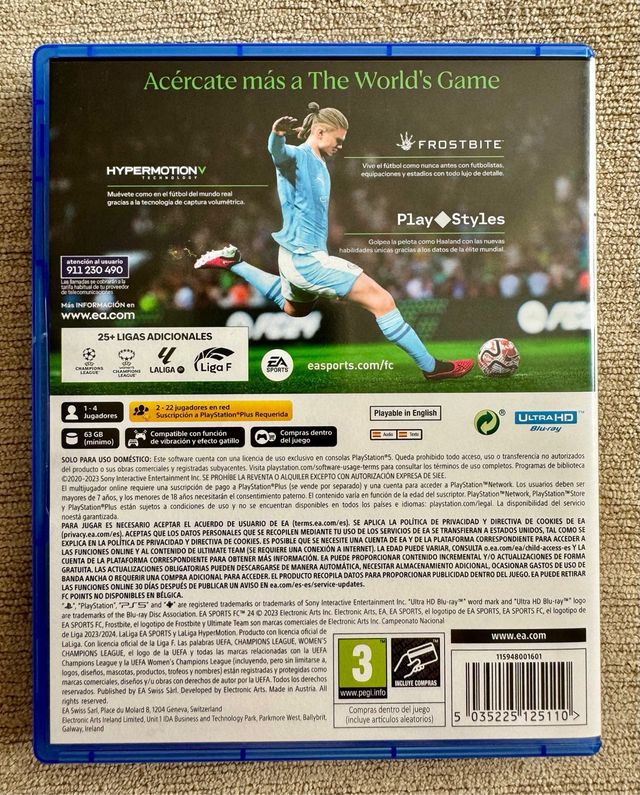 FIFA 24 - FC24 - PS5 - Perfectisimo estado