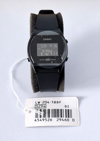 Reloj Casio LW204-1B Nuevo Original Vintage Retro