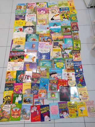 Muchos libros/cuentos infantiles en ingles