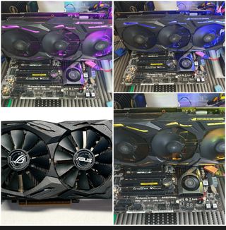 Placa base ASROCK,CPU,RAM y RX580 8Gb