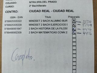 Libros de texto 2º Bachillerato Ed SM Revuela