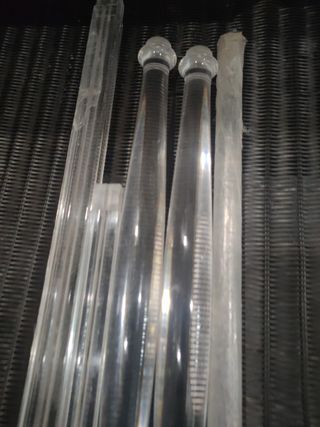 Barras de metacrilato