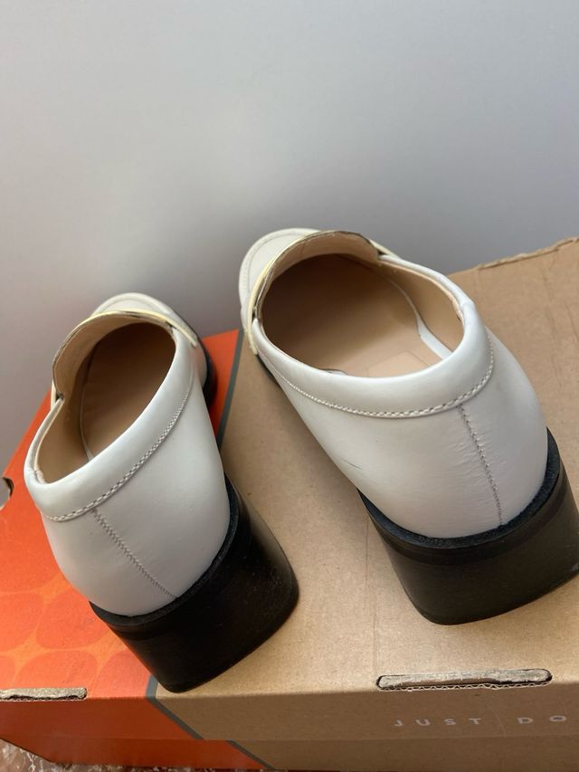 Zapatos Zara Woman de piel