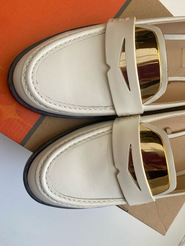 Zapatos Zara Woman de piel