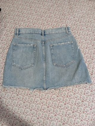 Falda vaquera de zara