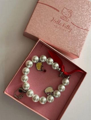 Bracciale di perle, Hello Kitty vintage 2000
