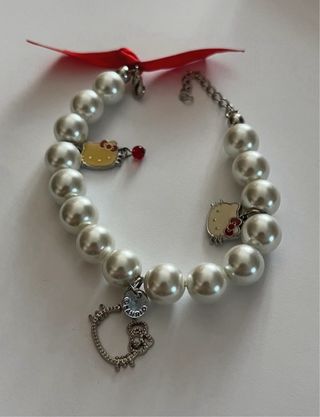 Bracciale di perle, Hello Kitty vintage 2000