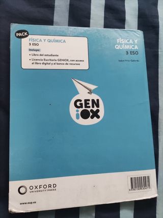 Libro texto 3 Eso Fisica Oxford Geniox