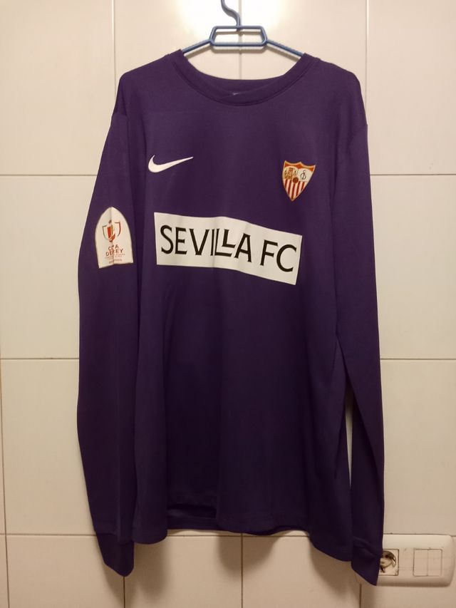 T-shirt Javi Díaz Sevilla indossata in partita