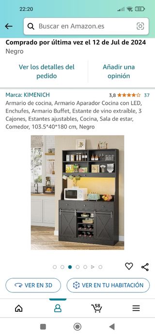 Mueble cocina alacena 